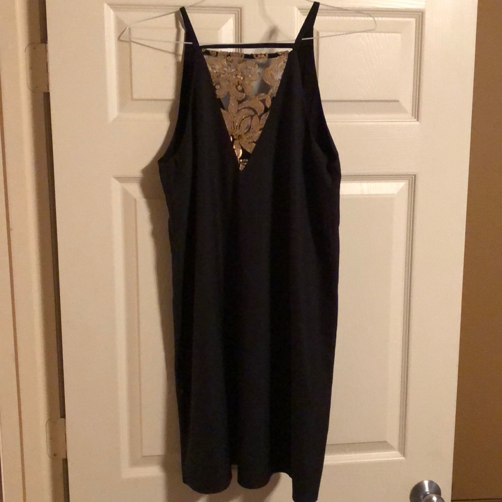 Adorable Gold Sequin Dress